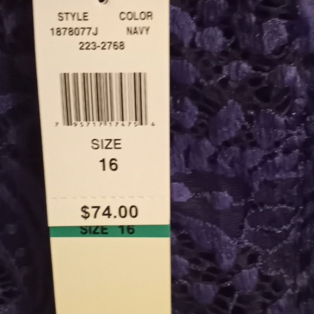 New Beautiful R &K DRESS SIZE 16 - Picture 7 of 8